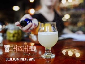 Hops/Scotch - Beer, Cocktails & Wine